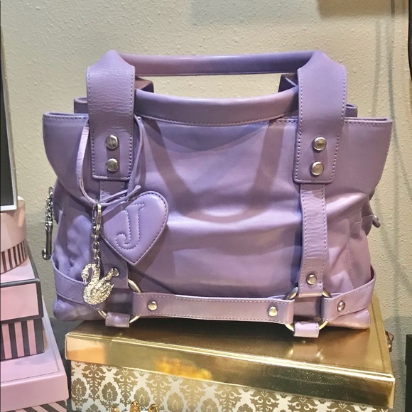 Juicy Couture vintage leather satchel HUGE EUC - Picture 3 of 10